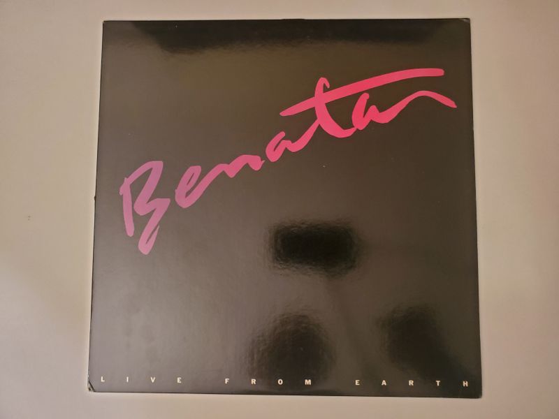Benatar Live from Earth vinyl record